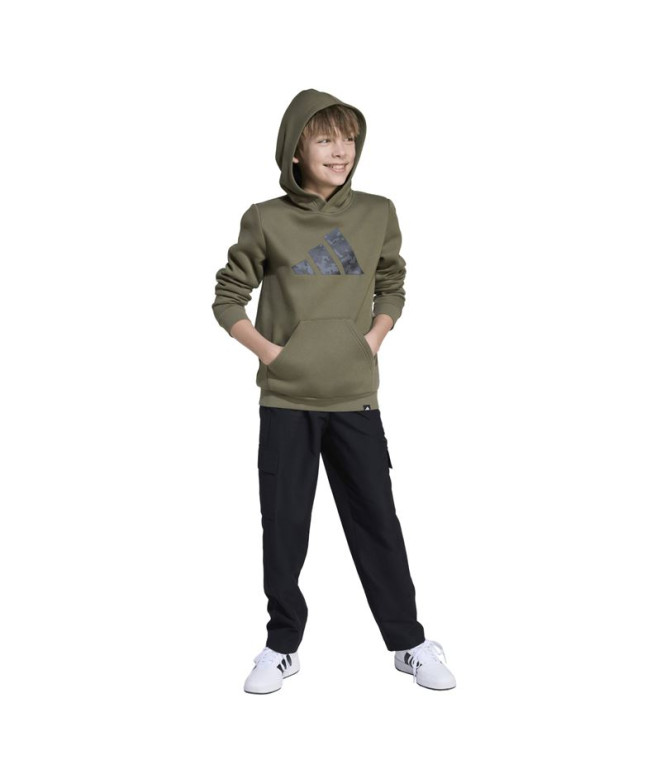 Sweat adidas Camo Hd Enfant Vert