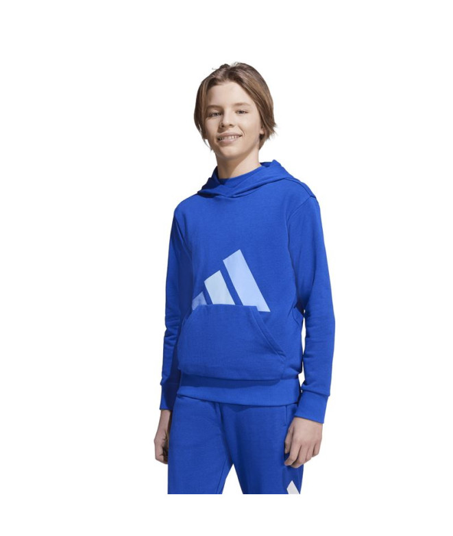 Sudadera adidas Big Logo Ft Hd Infantil Azul