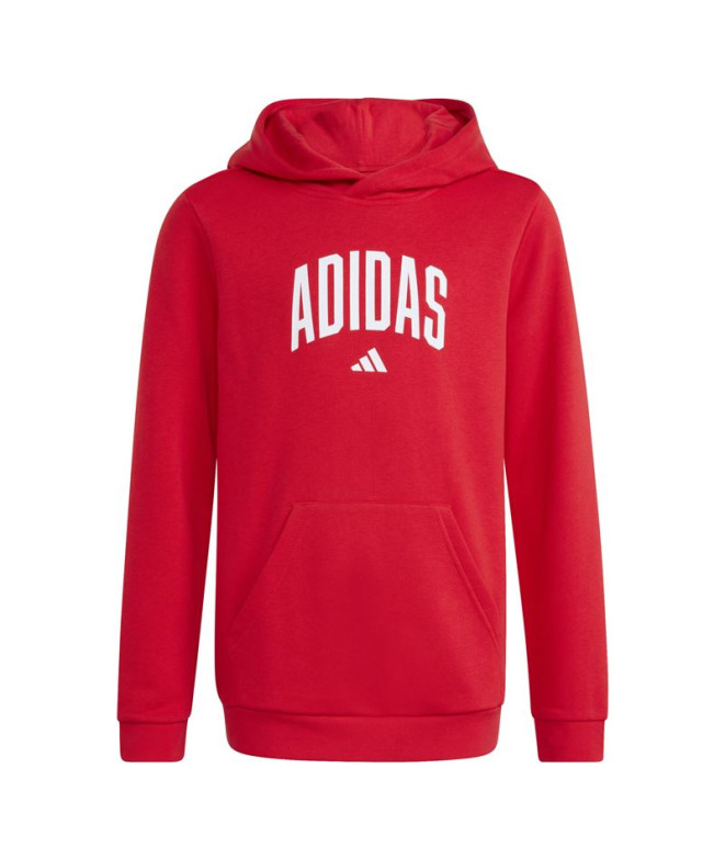 Sudadera adidas Colleg Hd Infantil Rojo
