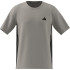 T-shirt de Fitness adidas We Bas 3Stripes Homme Gris