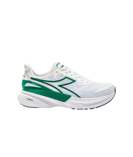 Chaussures de Running Diadora Nucleo 2 Homme Blanc/Vert