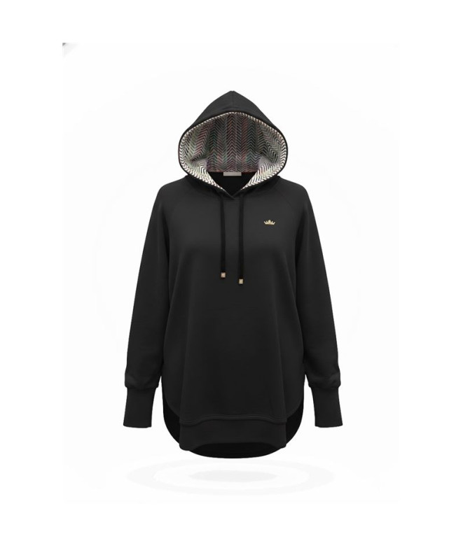 Sudadera Luxury Mujer Negro
