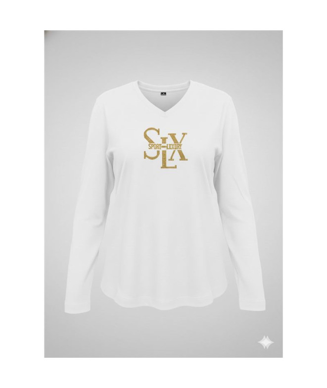 Camiseta Luxury Mulher Branco