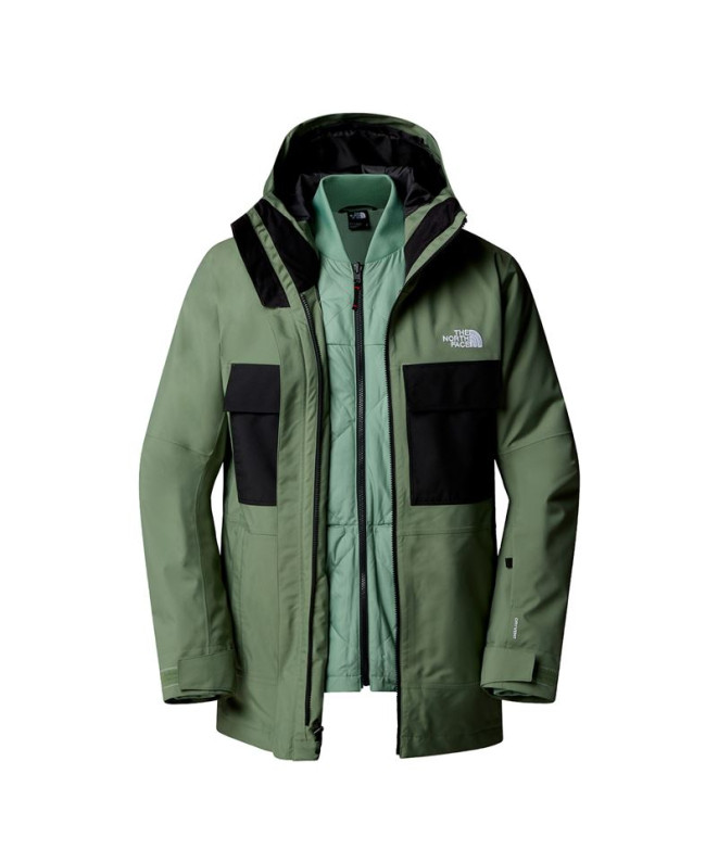 Casaco The North Face Fourbarrel Triclimate Verde