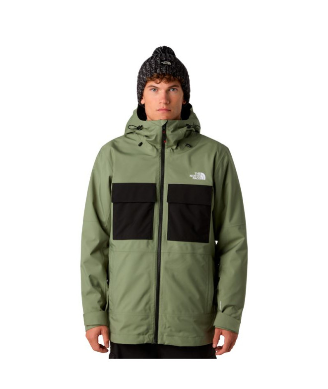 Casaco The North Face Fourbarrel Triclimate Verde