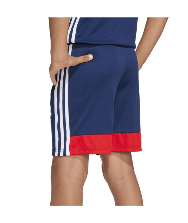 Calça de Futebol adidas Tiro Es Infantil Azul...