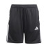 Calça de Futebol adidas Tiro Es Infantil Preto/Branco
