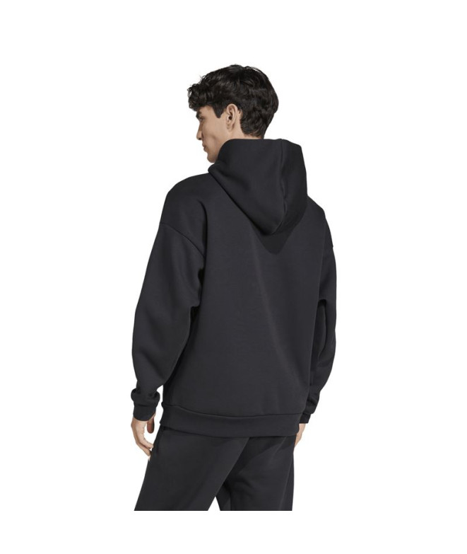 Sweat adidas Fi 3Bar Hd Homme Noir