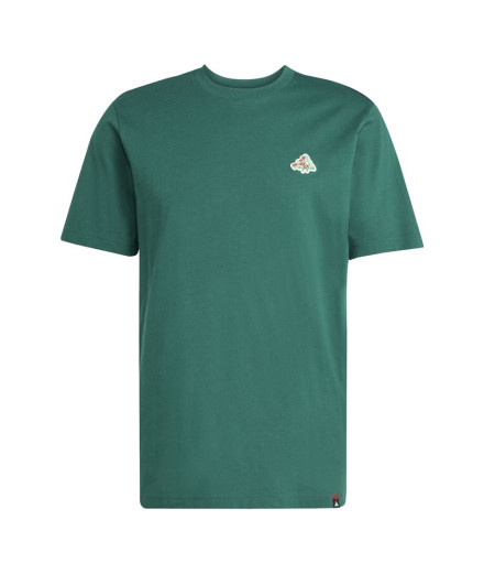 Camiseta adidas Pizza Trim Hombre Verde