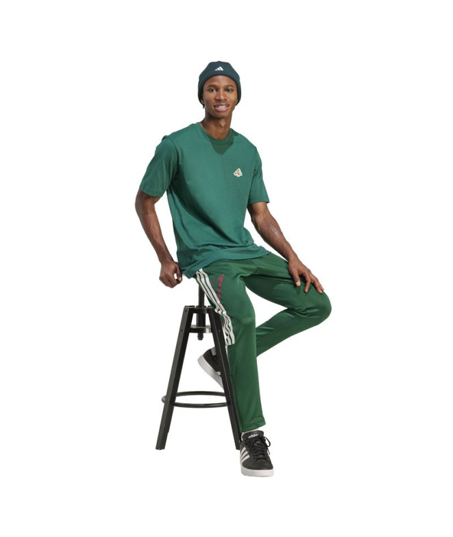 Camiseta adidas Pizza Trim Homem Verde