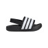 Chinelos adidas Adilette Estrap Infantil Preto/Preto/Preto