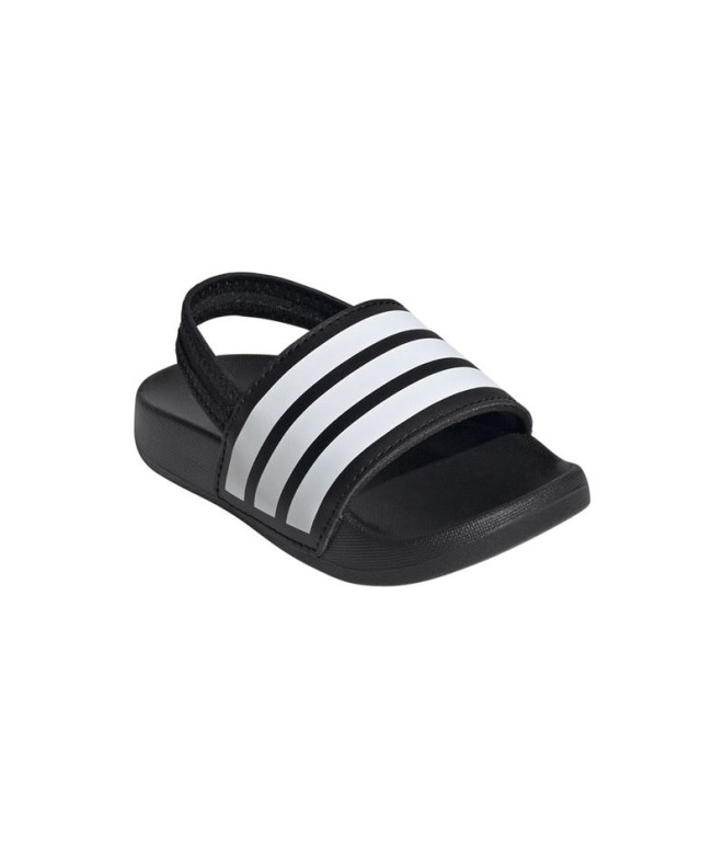 Tongs adidas Adilette Estrap Enfant Noir/Noir/Noir