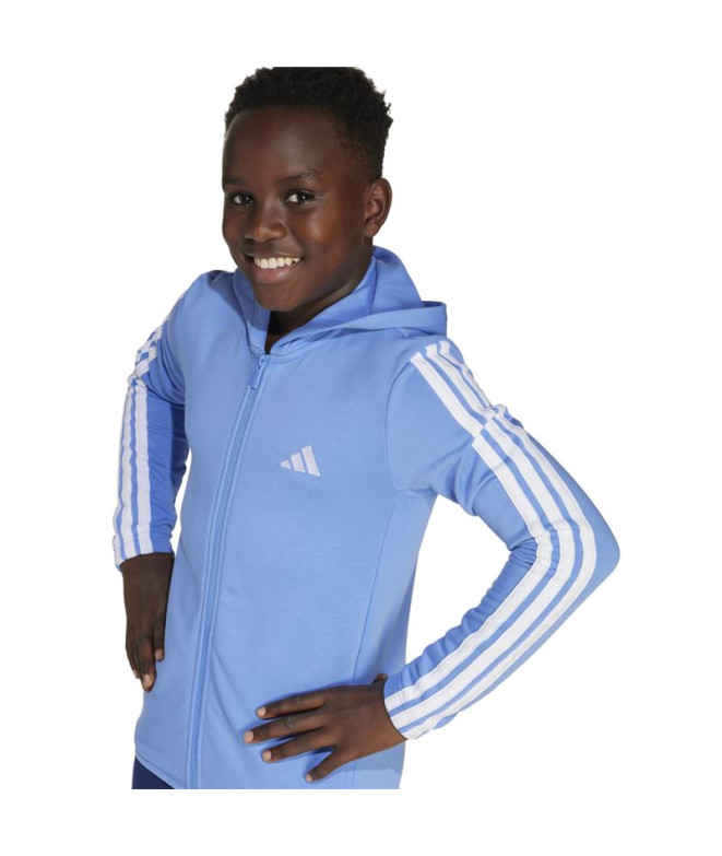 Survêtement adidas 3Bandas Ft Enfant Bleu