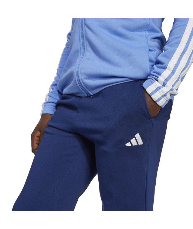 Fato de treino adidas 3Bandas Ft Infantil Azul