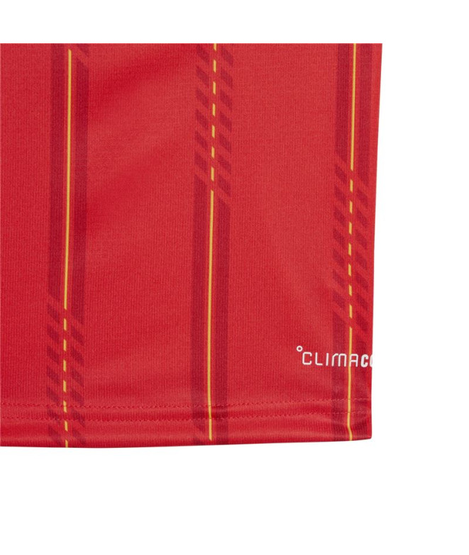 Conjunto adidas Espanha 26 Infantil Vermelho
