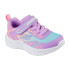 Zapatillas Skechers Microspec Advance - Oasis Poi Niña Lila/Negro