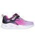 Zapatillas Skechers Sola Glow - Color Br Niña Rosa/Negro