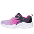 Chaussures Skechers Sola Glow - Couleur Br Fille Rose/Noir