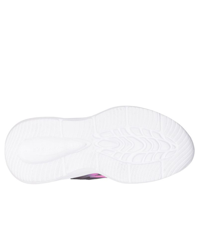 Zapatillas Skechers Sola Glow - Color Br Niña...