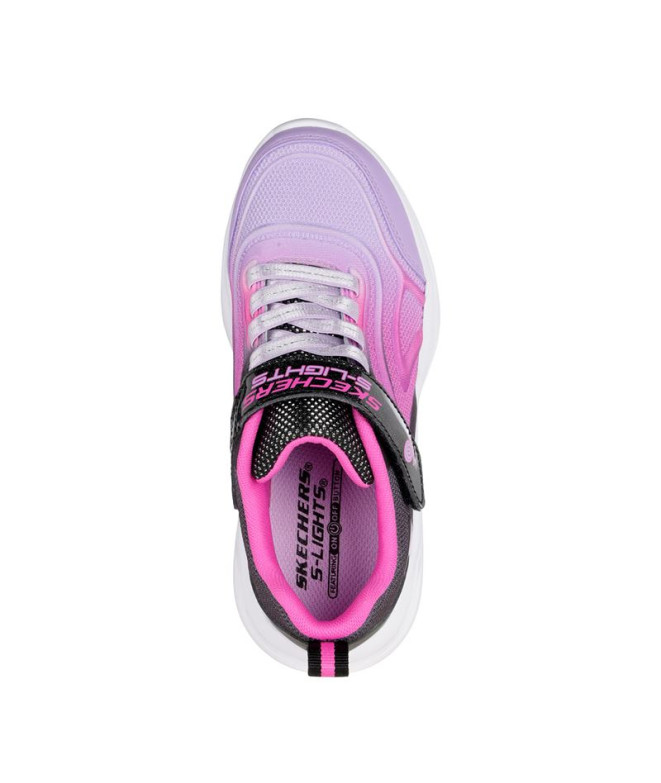 Zapatillas Skechers Sola Glow - Color Br Niña...