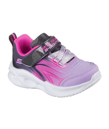 Chaussures Skechers S-Lights Sola Glow - Couleur Br Noir...