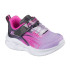 Zapatillas Skechers S-Lights Sola Glow - Color Br Negro Niña
