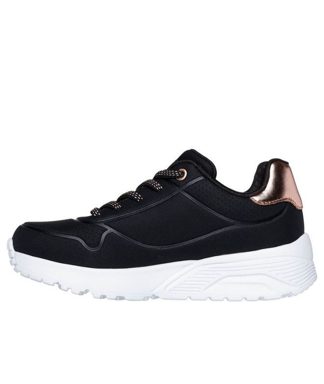 Sapatilhas Skechers Uno Lite Preto Sintético/...