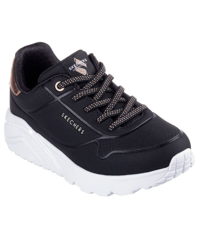 Sapatilhas Skechers Uno Lite Preto Sintético/...