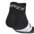Calcetines de Trail adidas Terrex Heat.Rdy Speed Ankle 1Pp Negro/Blanco