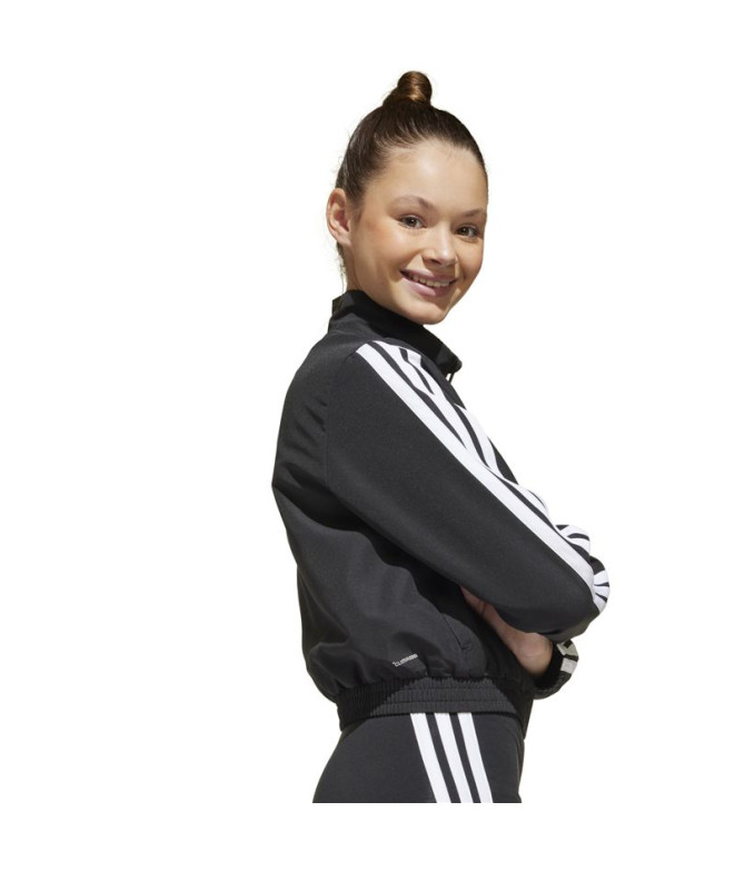 Veste adidas Jg 3 Bandes Wv Noir/Blanc