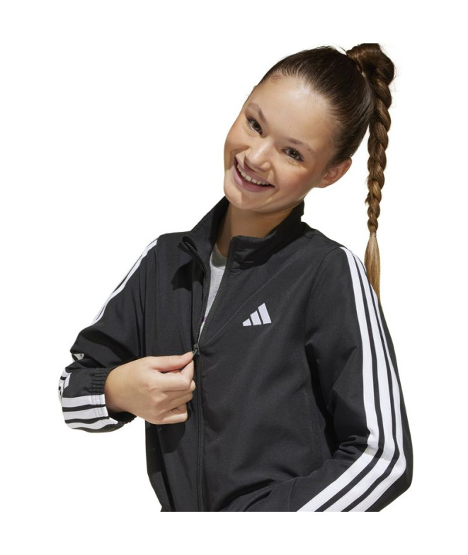 Veste adidas Jg 3 Bandes Wv Noir/Blanc