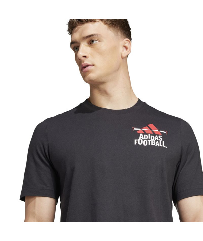T-shirt de Football adidas Fun Slogan G Homme Noir