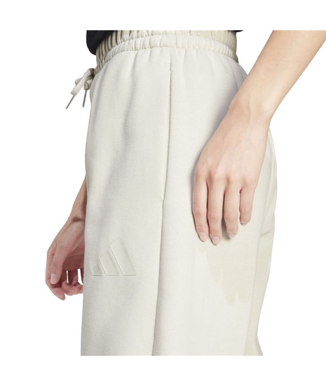 Pantalons adidas Sl+ Fl Bar Femme Bleu