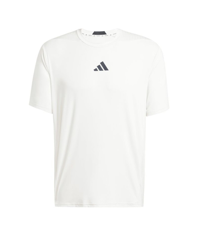 T-shirt de Fitness adidas D4T Int. Homme Blanc