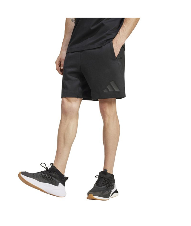 Calça adidas Z.N.E. Short Homem Preto