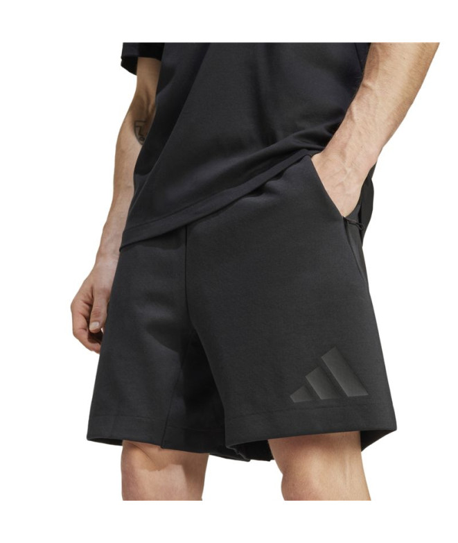 Calça adidas Z.N.E. Short Homem Preto