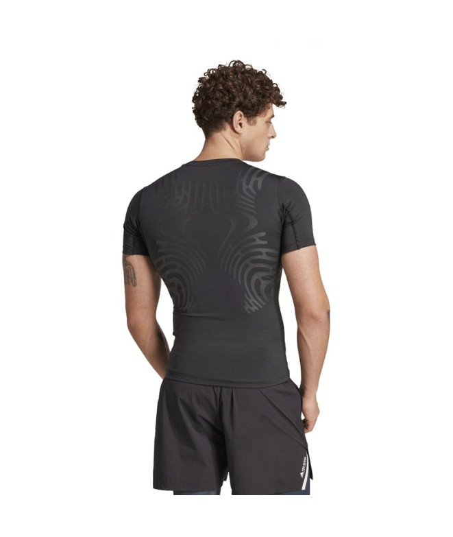 T-shirt de Fitness adidas Techfit Cntrl Homme Noir