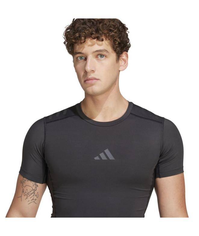 T-shirt de Fitness adidas Techfit Cntrl Homme Noir