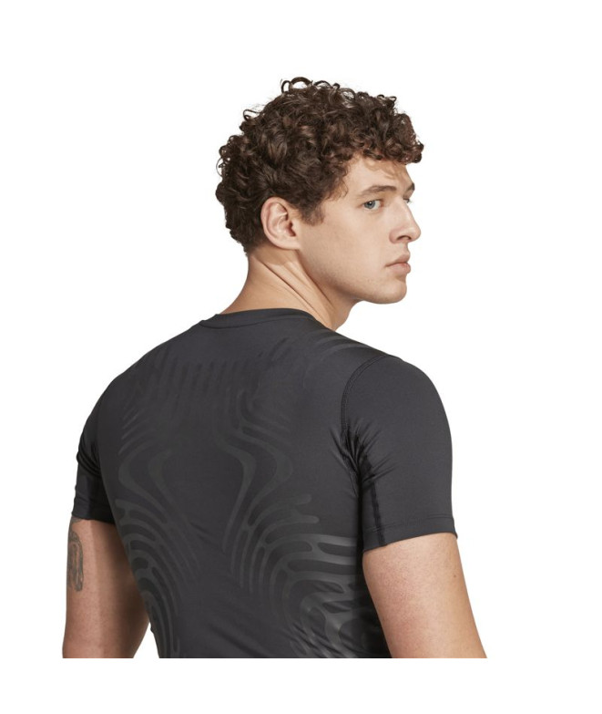 T-shirt de Fitness adidas Techfit Cntrl Homme Noir