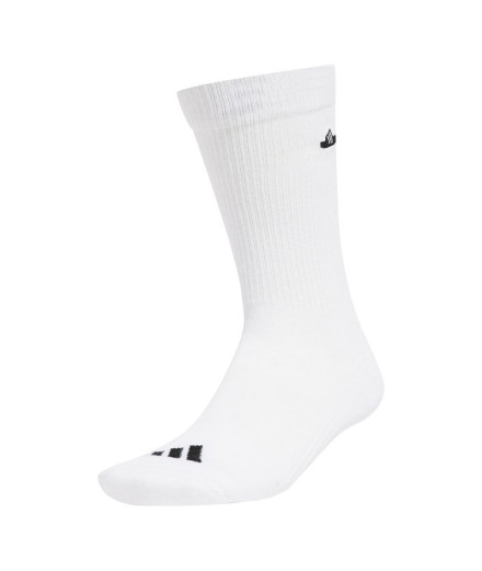 Meias adidas Adilette Sck 1P Infantil Branco/Preto