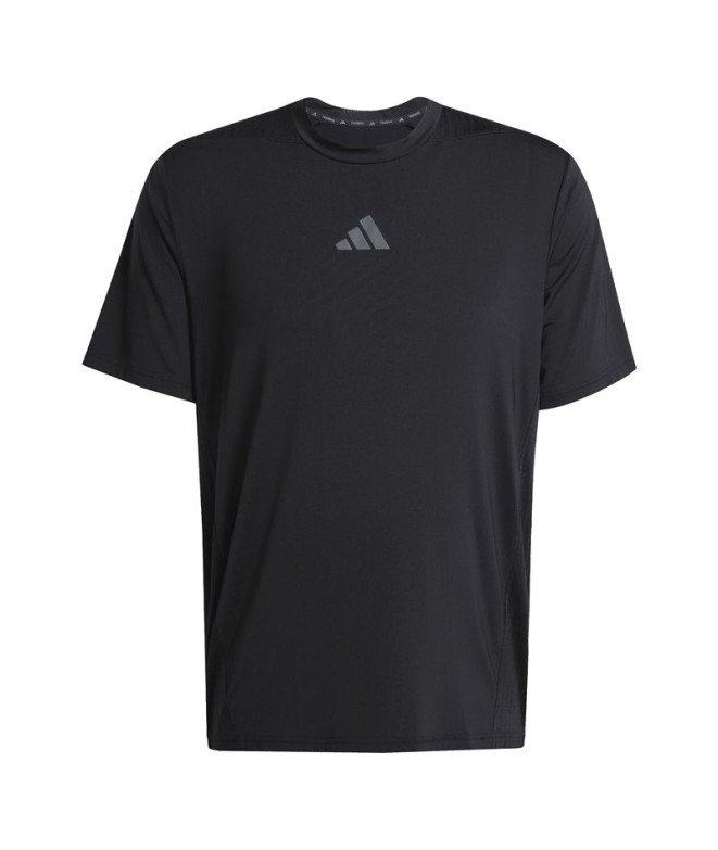 Camiseta de Fitness adidas D4T Int. Homem Preto
