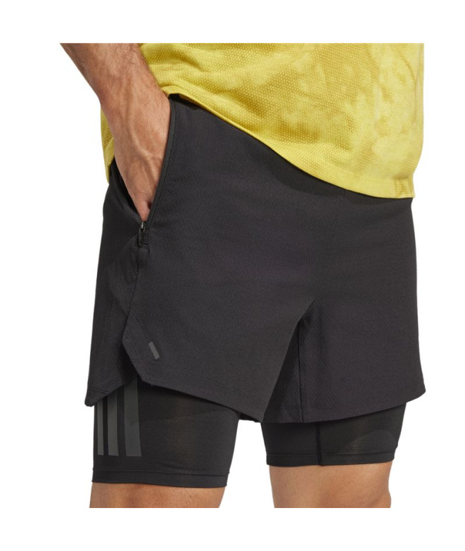 Calça de Fitness adidas Power 2In1 Sho Homem...