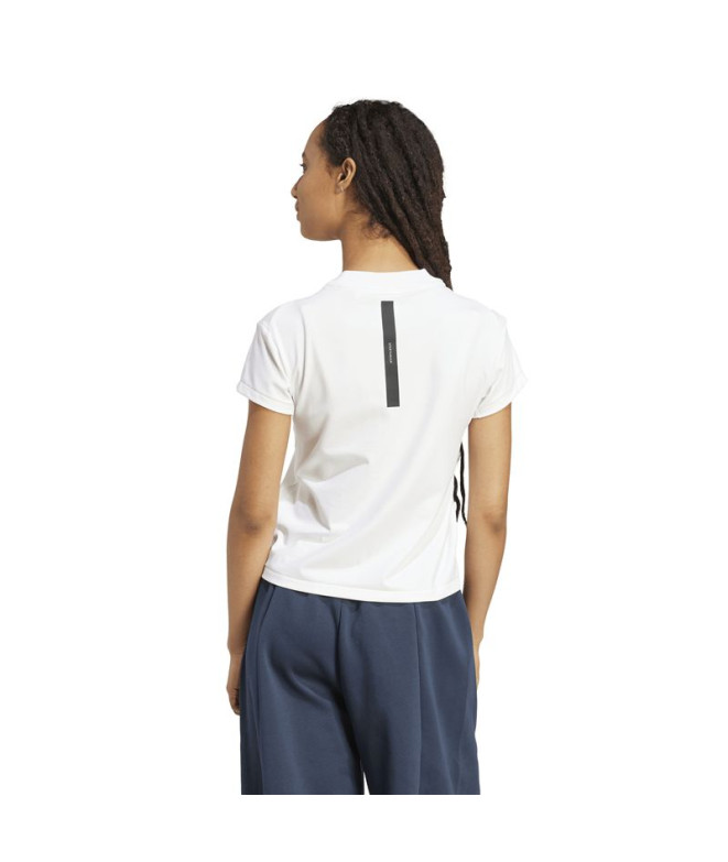 T-shirt adidas Z.N.E. Bb Tee Femme Blanc