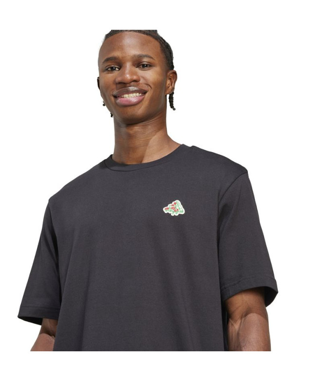 T-shirt adidas Pizza Trim Homme Noir