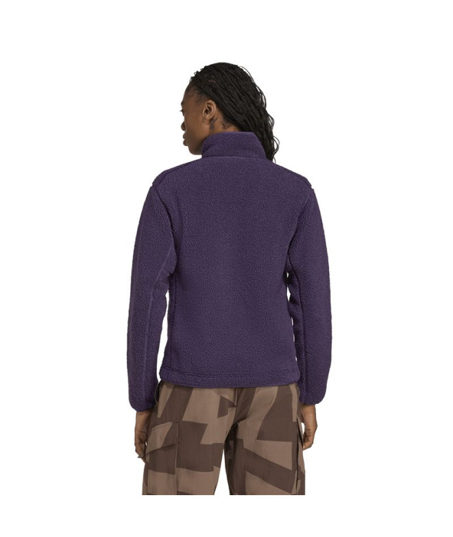 Polar de Montagne adidas Xpl Pile Snap Femme Noir