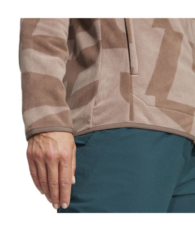 Polar de Montanha adidas Mt Aop Fz Fl Mulher...