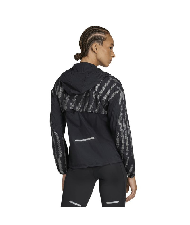 Cazadora de Running adidas Adi365 Mulher Preto