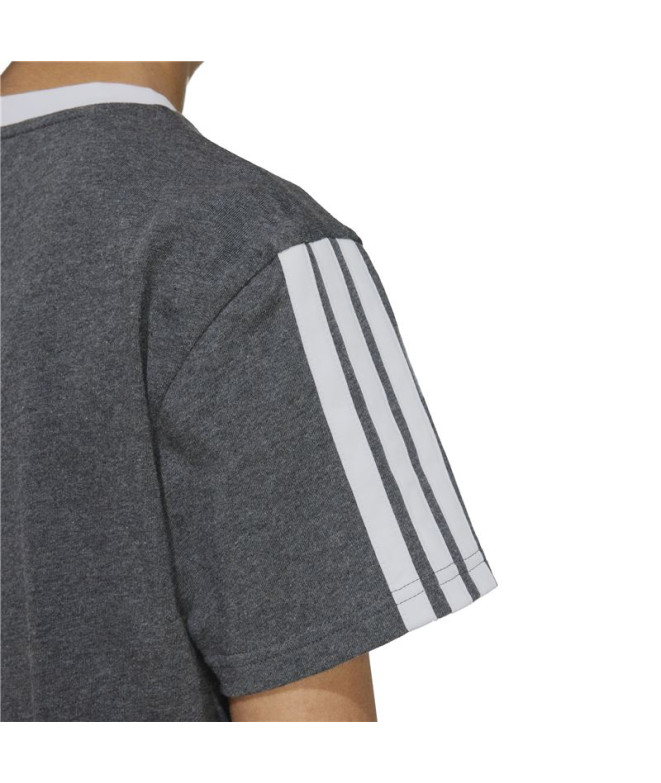 Camiseta adidas 3 Bandas Bf Mulher Brgros