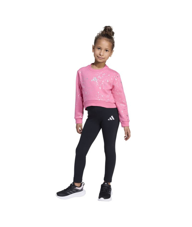 Ensemble adidas Lg Glam Set Enfant Rose