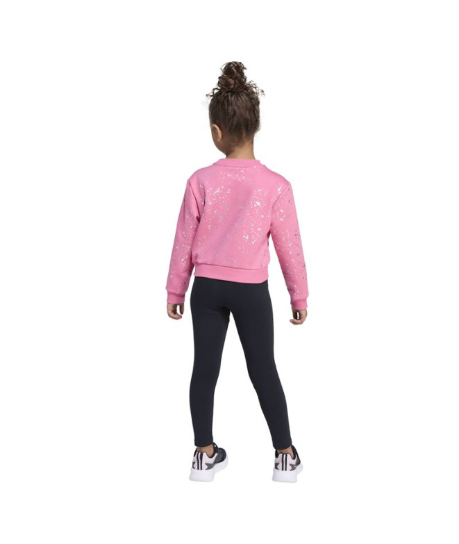 Ensemble adidas Lg Glam Set Enfant Rose